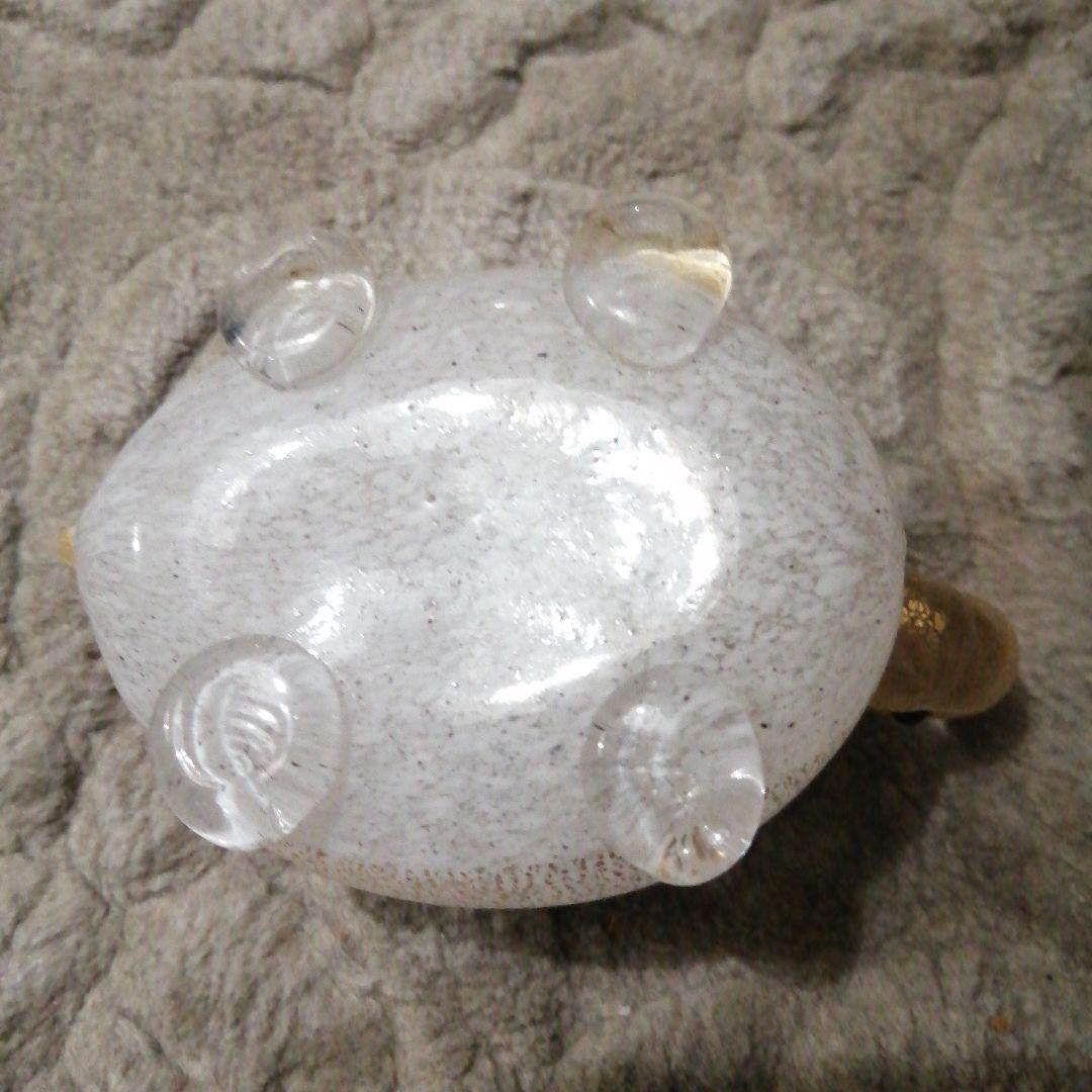 VINTAGE　MURANO ムラーノ　ガラス　置物　タートル　亀