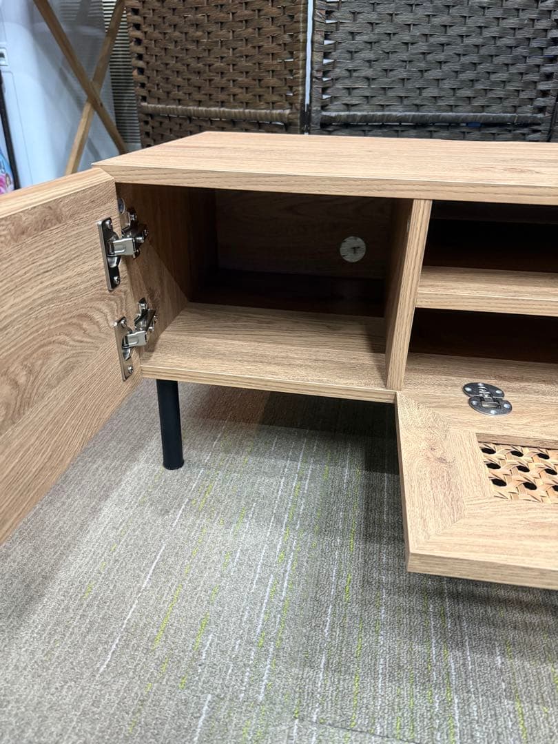 【超美品】LOWYA ロウヤ　フィナント　テレビボード80 テレビ台