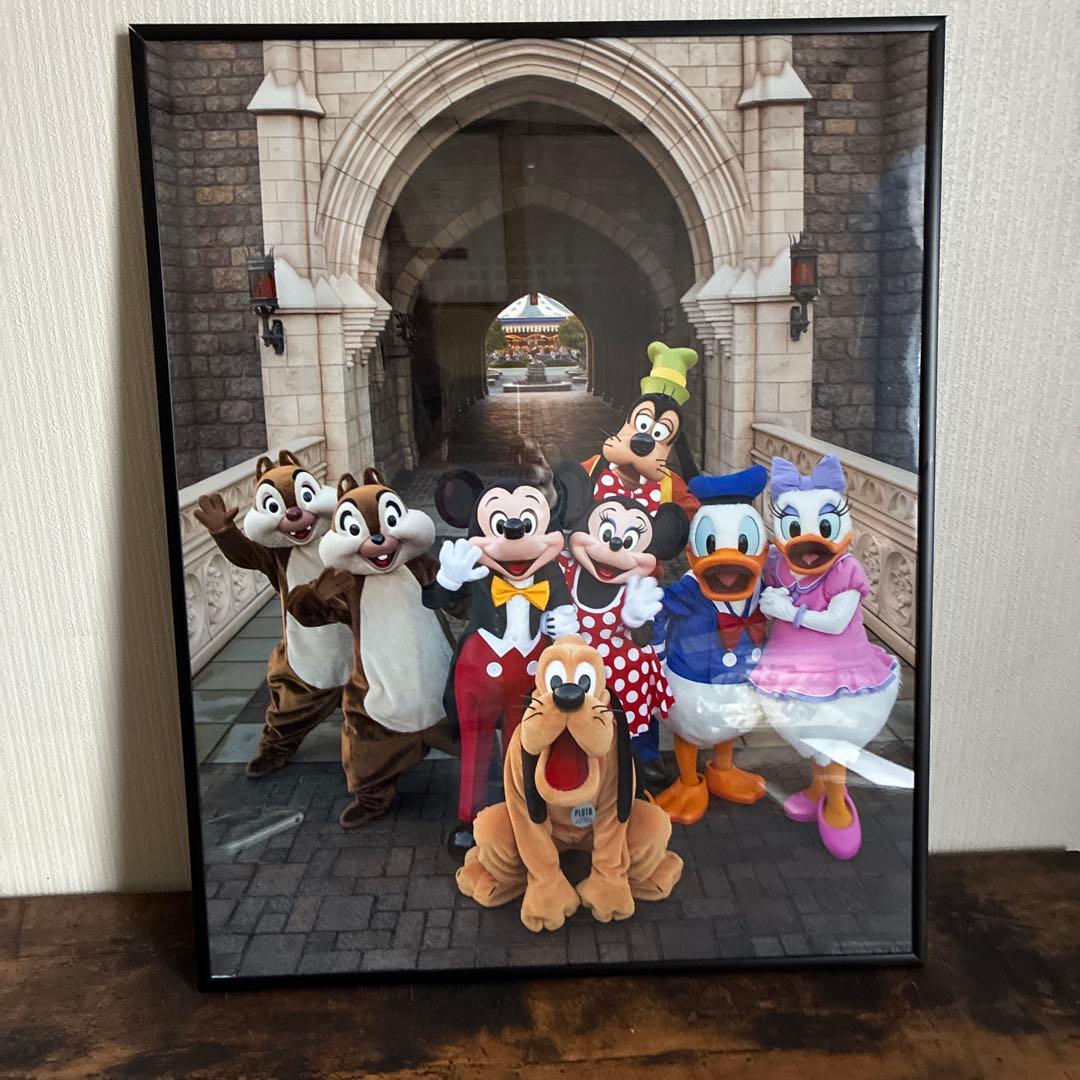 ディズニー　イマジニングザマジック　実写　フォトパネル　ポスター　額入り