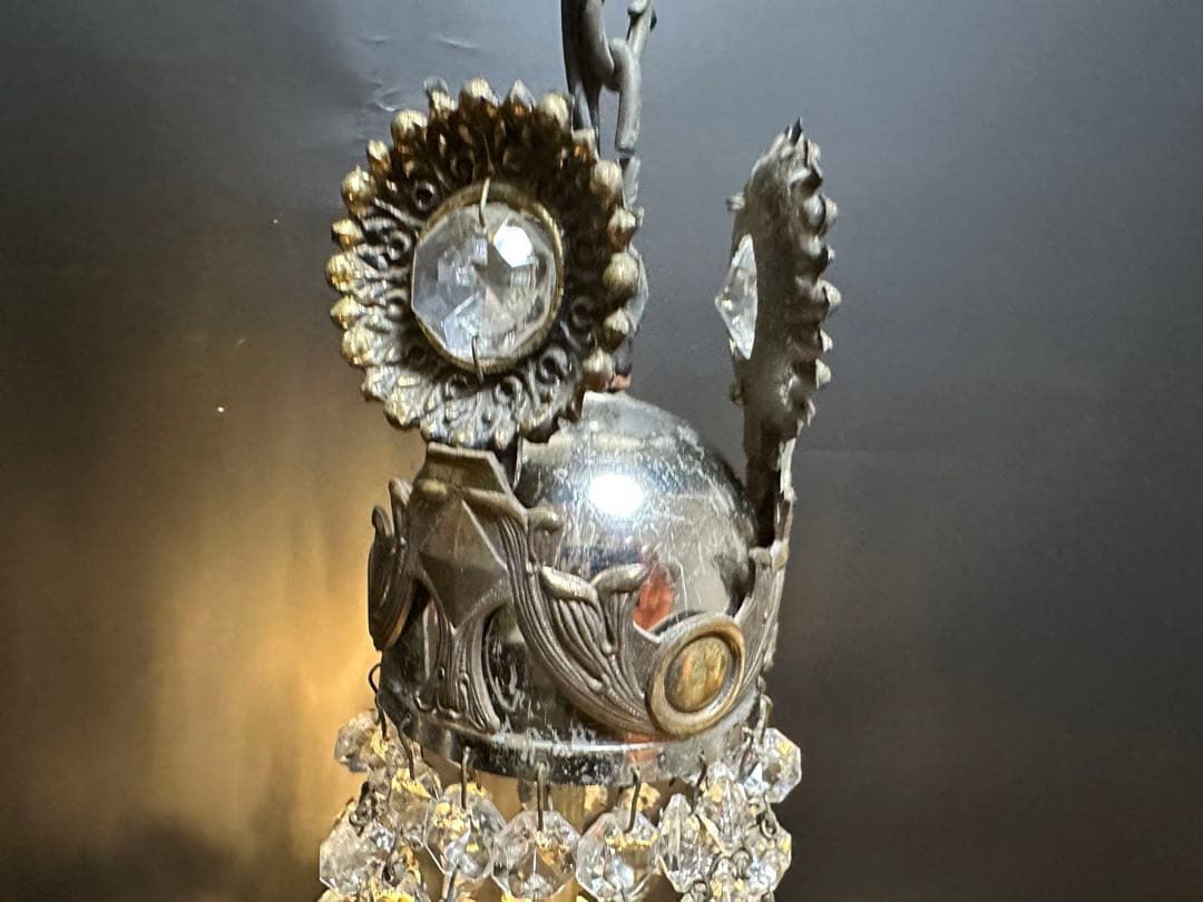 フランス製　アンティーク　エンパイヤシャンデリア