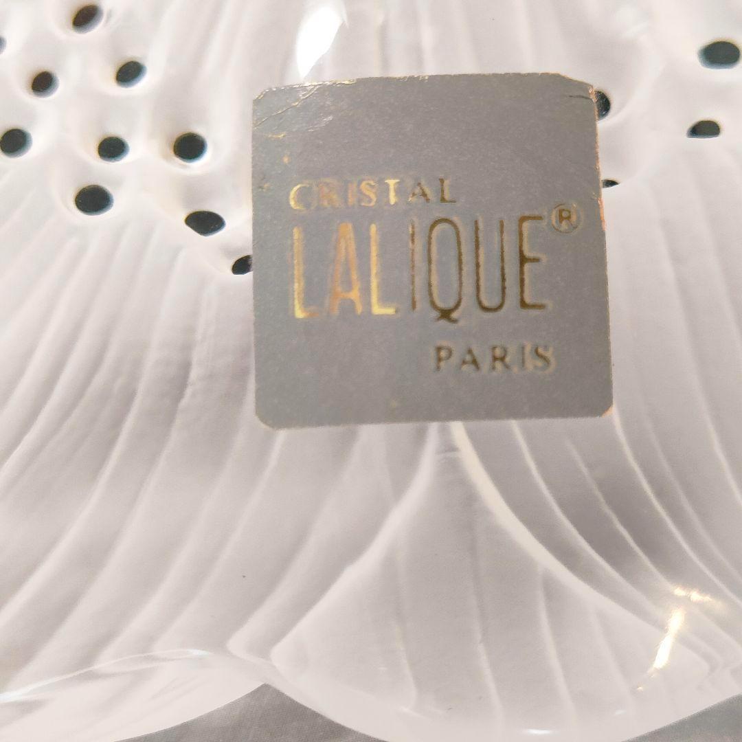 美品◆Lalique ルネ ラリック アネモネ 文鎮 置物 ペーパーウェイト