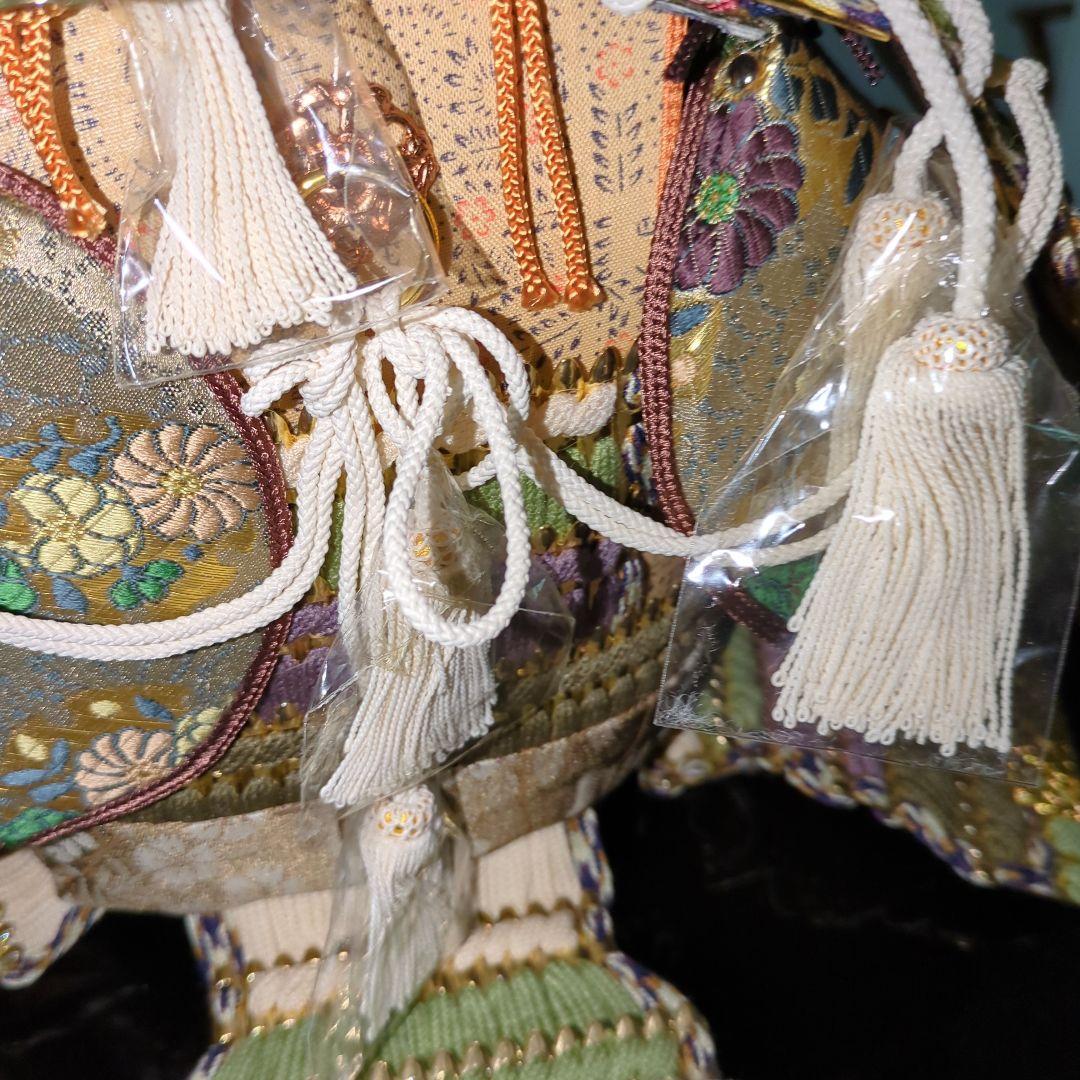 【お値下❗️】五月人形　大鎧　 京都島津　ほぼ未使用保管　高さ約76cm　送料込