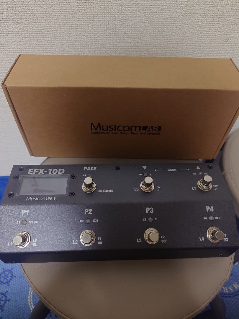 Musicom Lab EFX-10D　スイッチャー