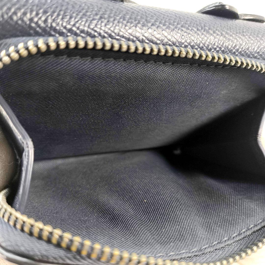 美品 コーチ 3つ折り財布 コンパクトウォレット COACH 蝶 バタフライ