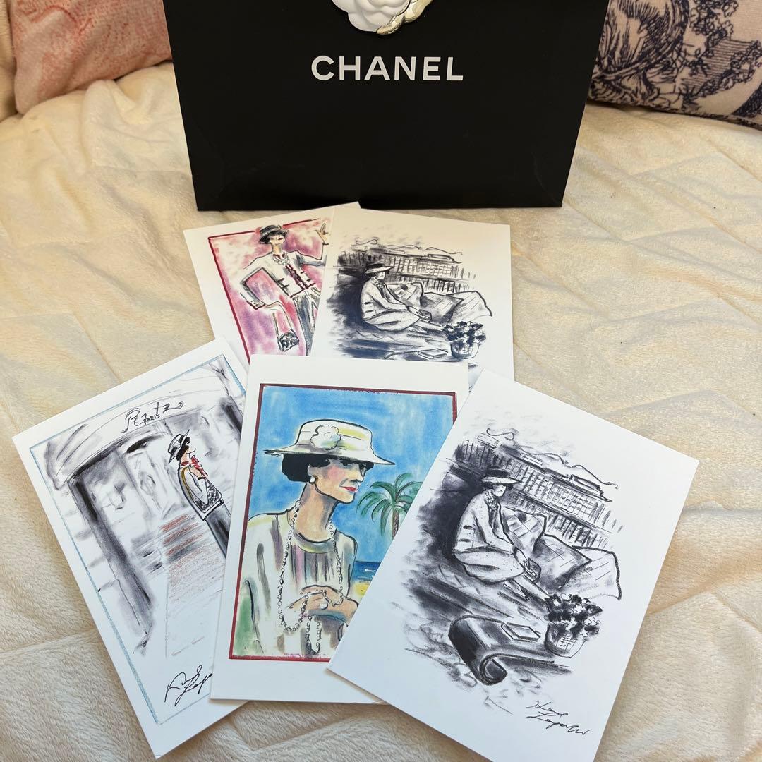 パリ限定　非売品　シャネル　メッセージカード
