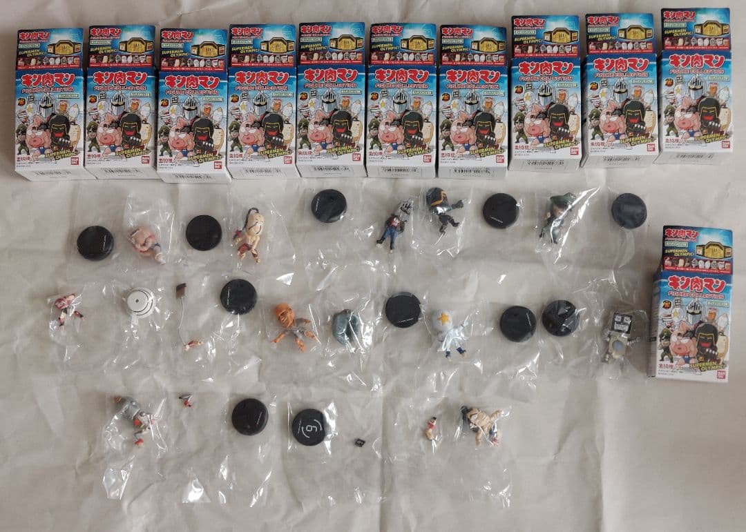 未開封 キン肉マン フィギュアコレクション ノーマルコンプ＋シークレット２体