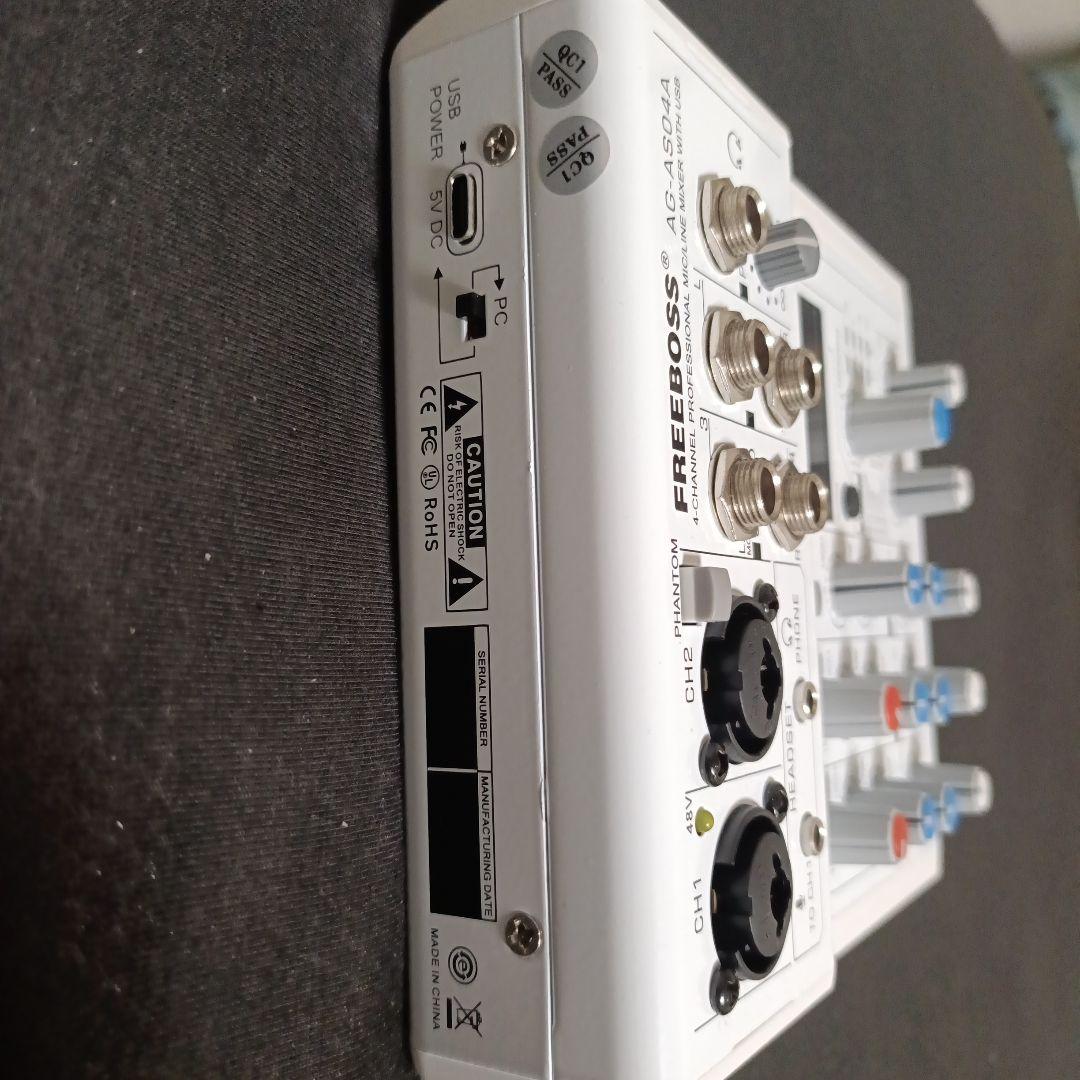 FREEBOSS AG-AS04A 4チャンネルミキサー