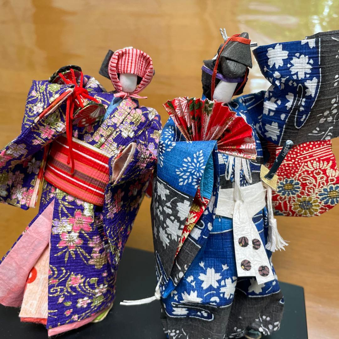 【おまとめ】和紙人形 ハンドメイド　１４点