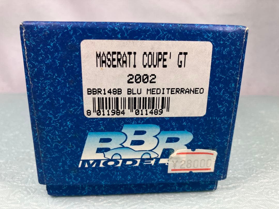 BBR マセラティクーペ　GT 2002年 ブルー
