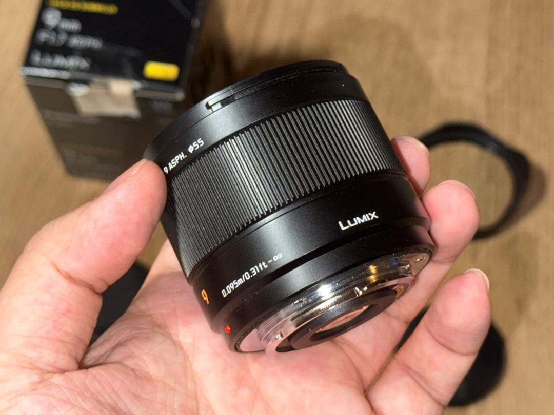 レンズ(単焦点) PANASONIC LUMIX LEICA DG 9mm F1.7