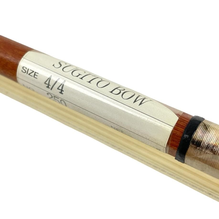 未使用●K.SUGITO・杉藤● バイオリン弓 No.250 4/4 杉藤浩司