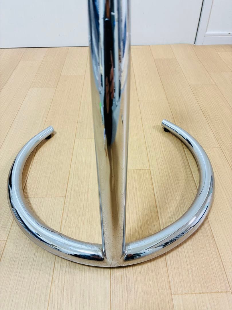 IDC大塚 ガラスラウンドサイドテーブル