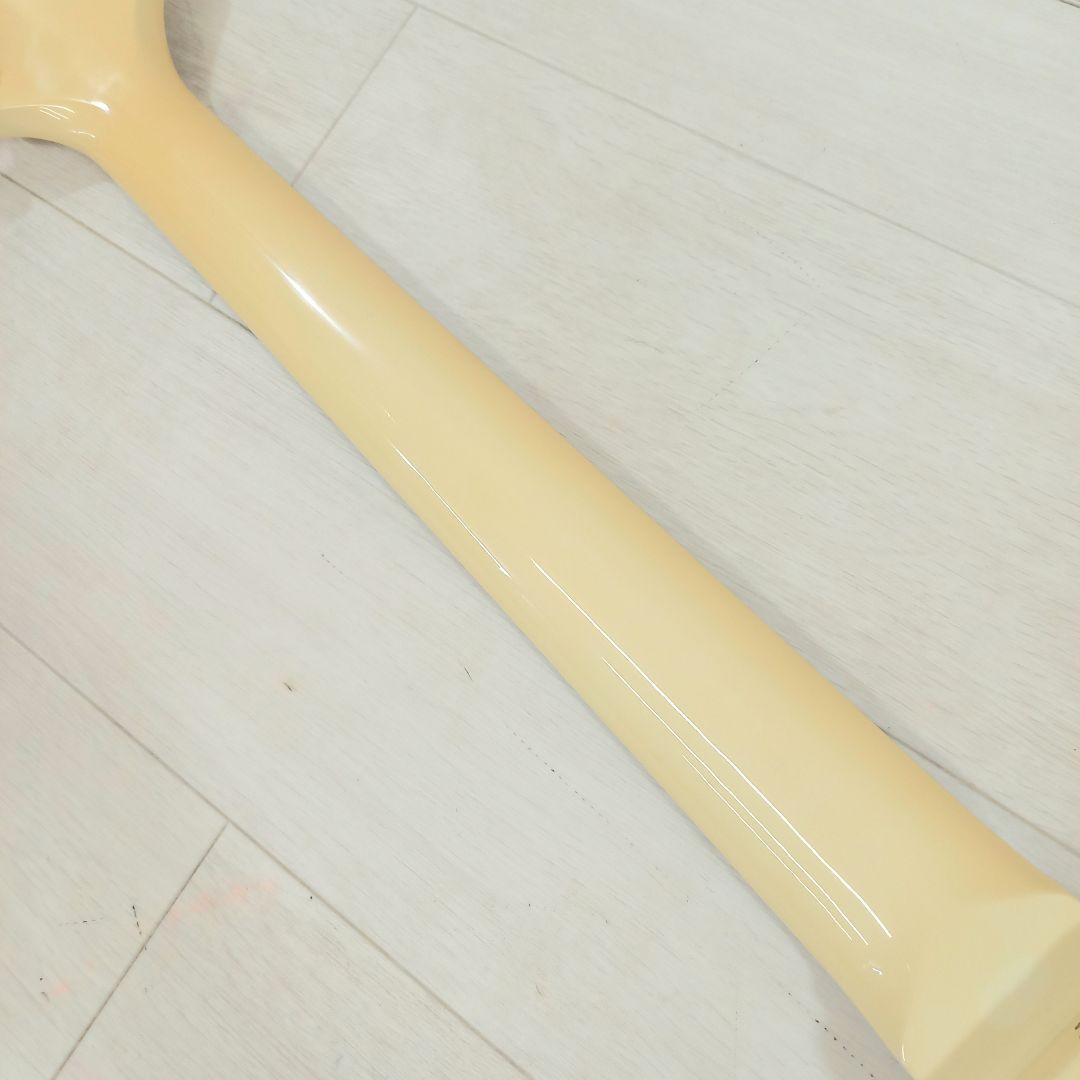 ジャンク メーカー不明 フライングV 変形 エレキギター ビンテージホワイト