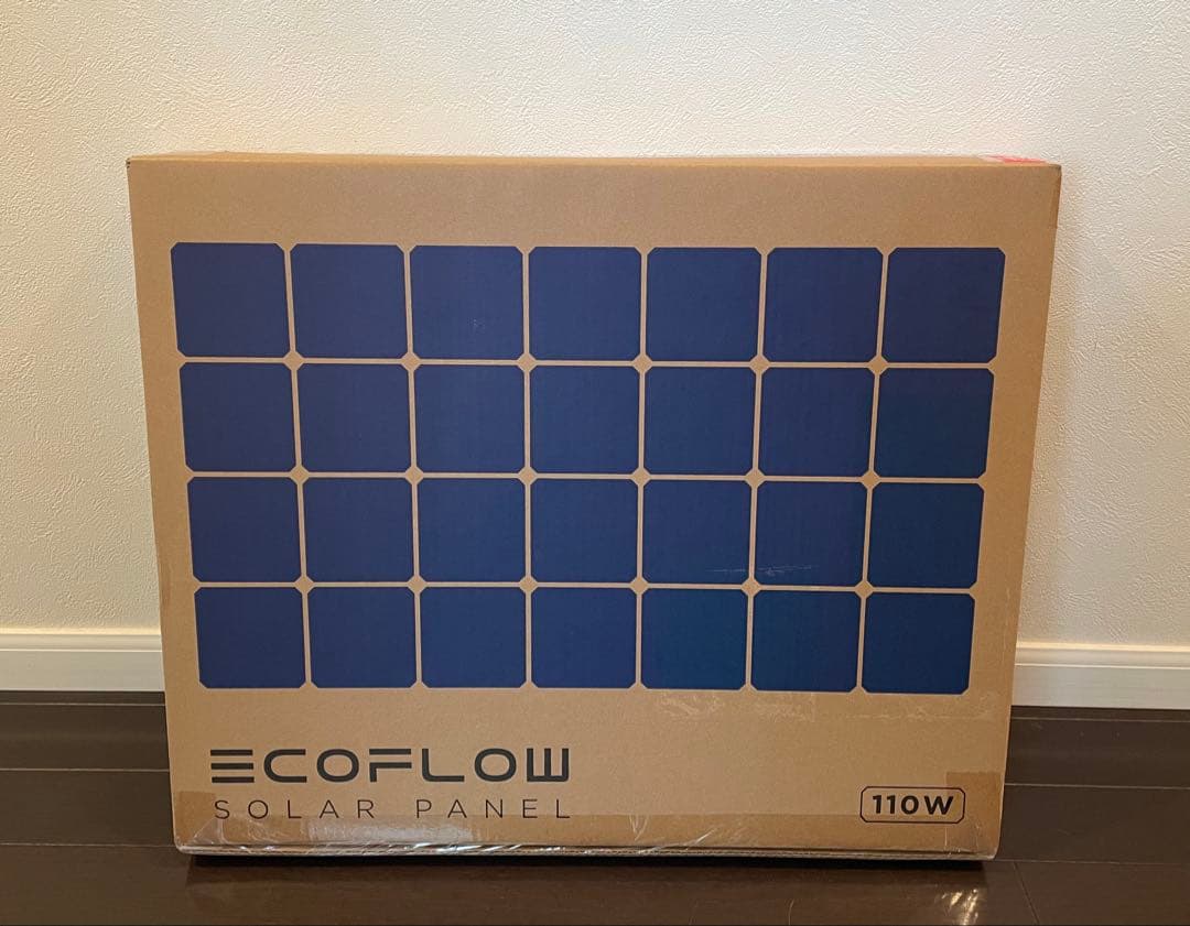 新品 ECOFLOW 110W ソーラーパネル