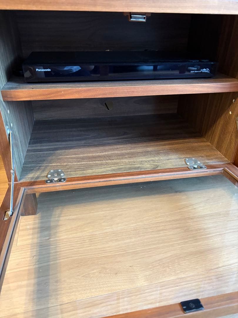 無印良品 テレビボード 幅110cm ウォールナット材