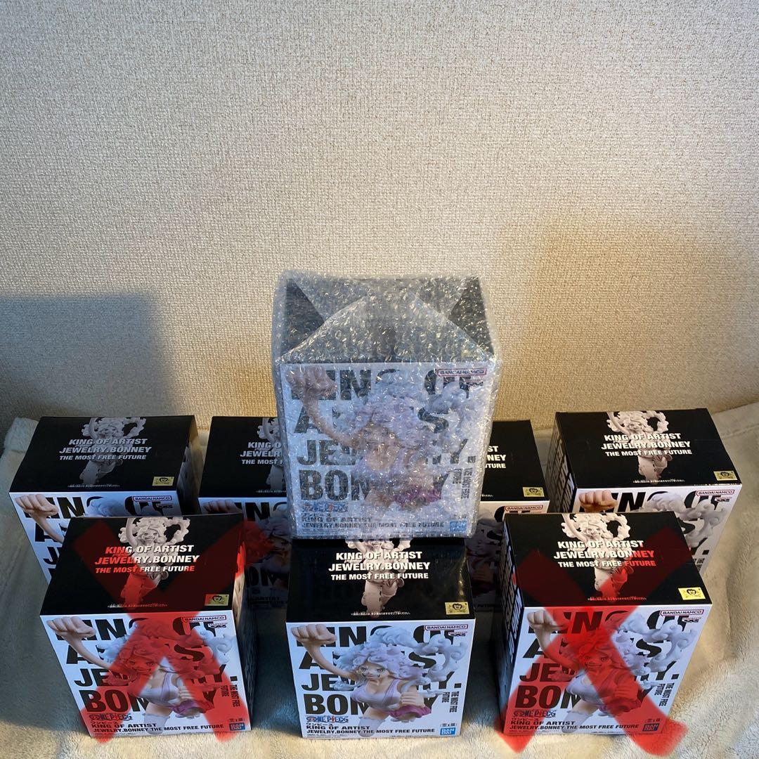 【★新品未開封】ワンピース KING OF ARTIST ニカボニー8個セット