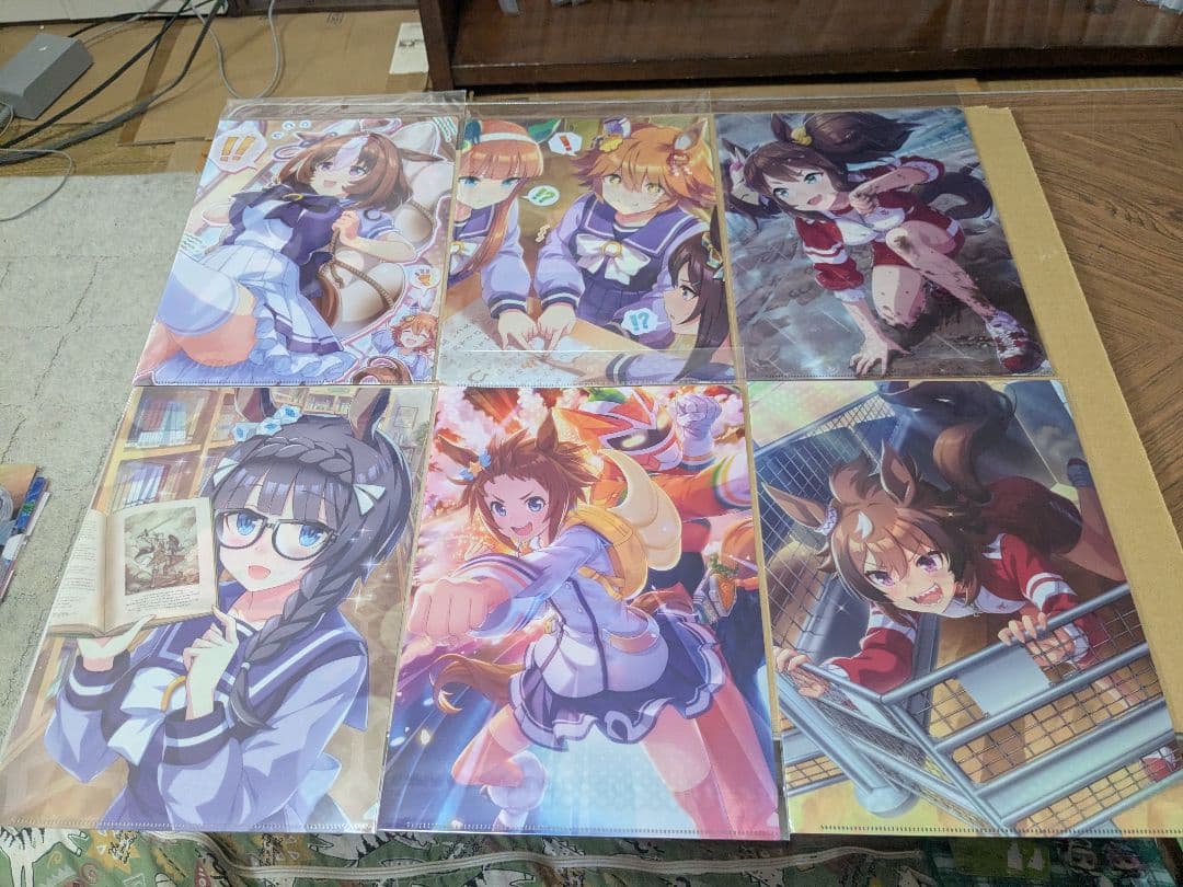 ウマ娘 サポカA4クリアファイル 83枚セット