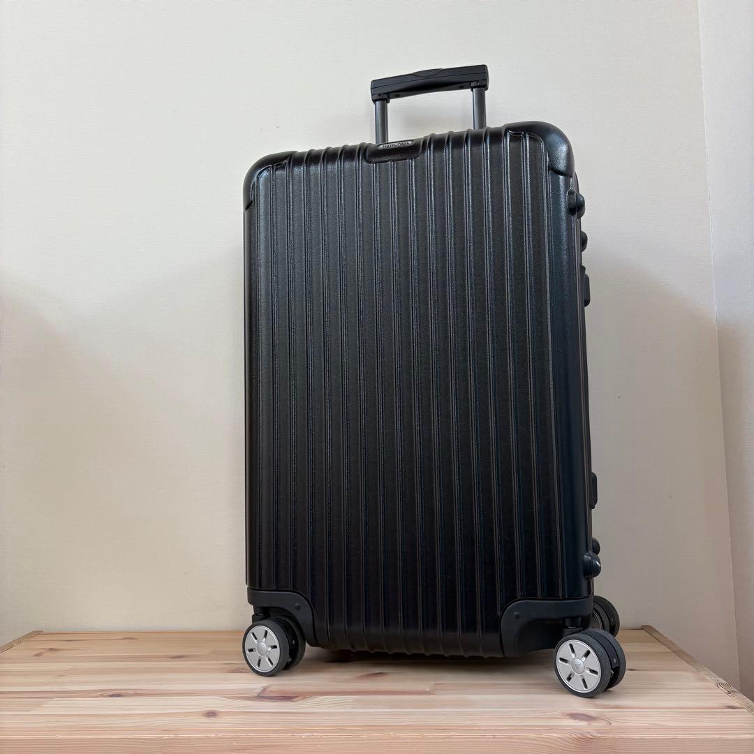 美品　RIMOWA SALSA 63L 4輪　キャリーケース　マットブラック　黒