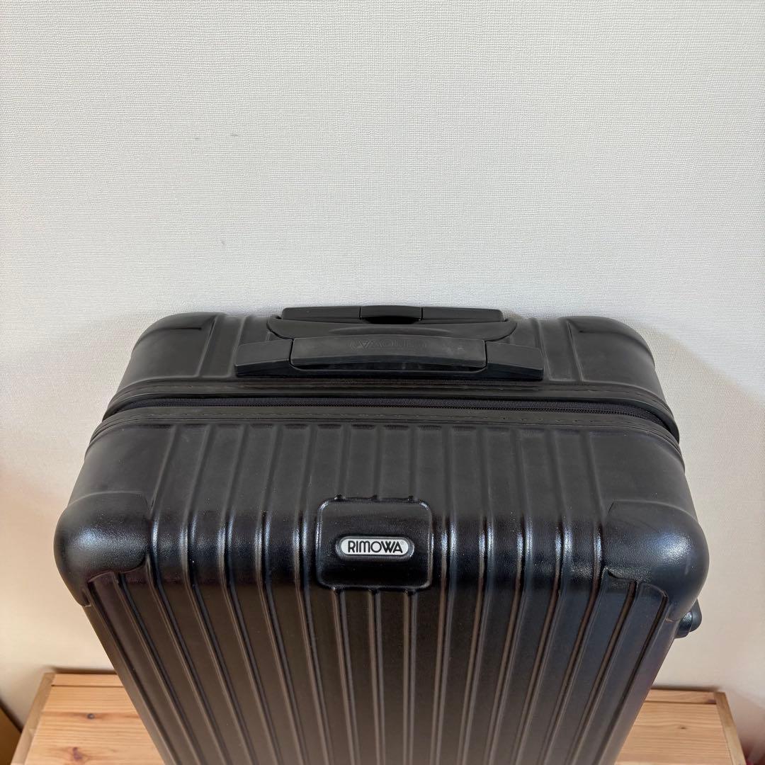 美品　RIMOWA SALSA 63L 4輪　キャリーケース　マットブラック　黒