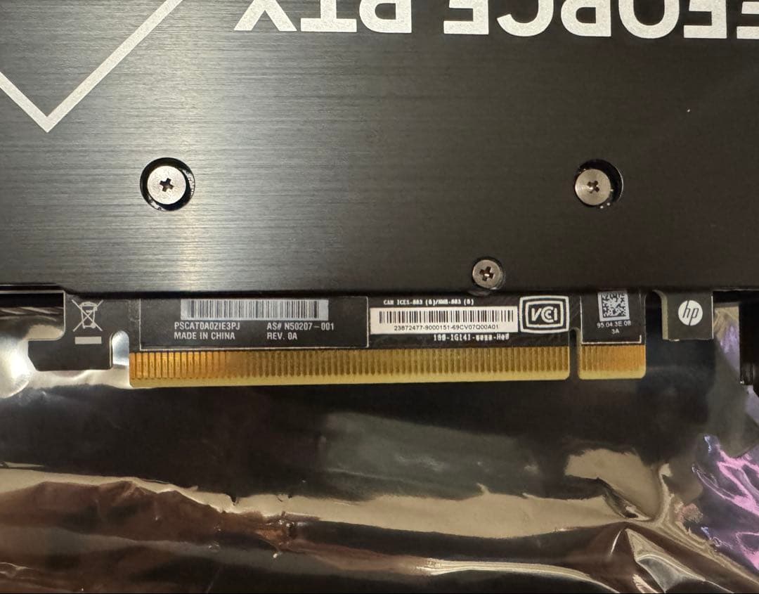 あ*き様 HP GeForce RTX4070