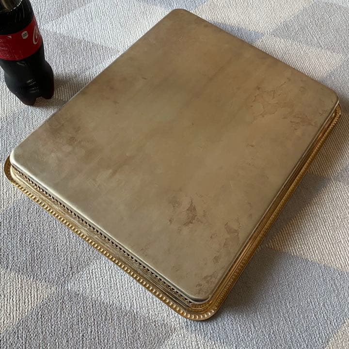 エミレーツ航空　機内サービス用　シルバートレイ　イギリス製