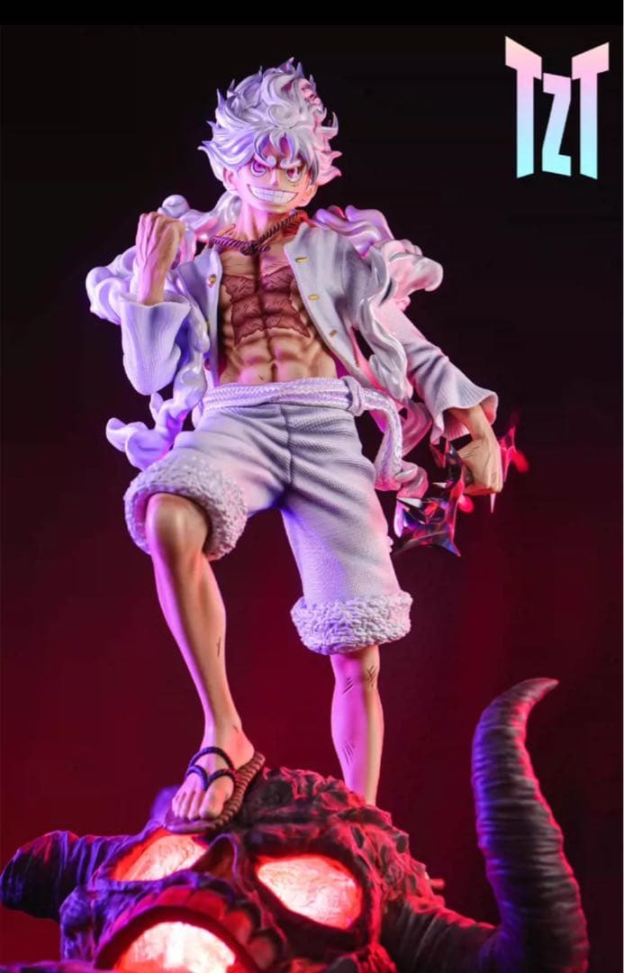 ワンピース　TZT ルフィ　ガレージキット　フィギュア　完成品　1／3スケール