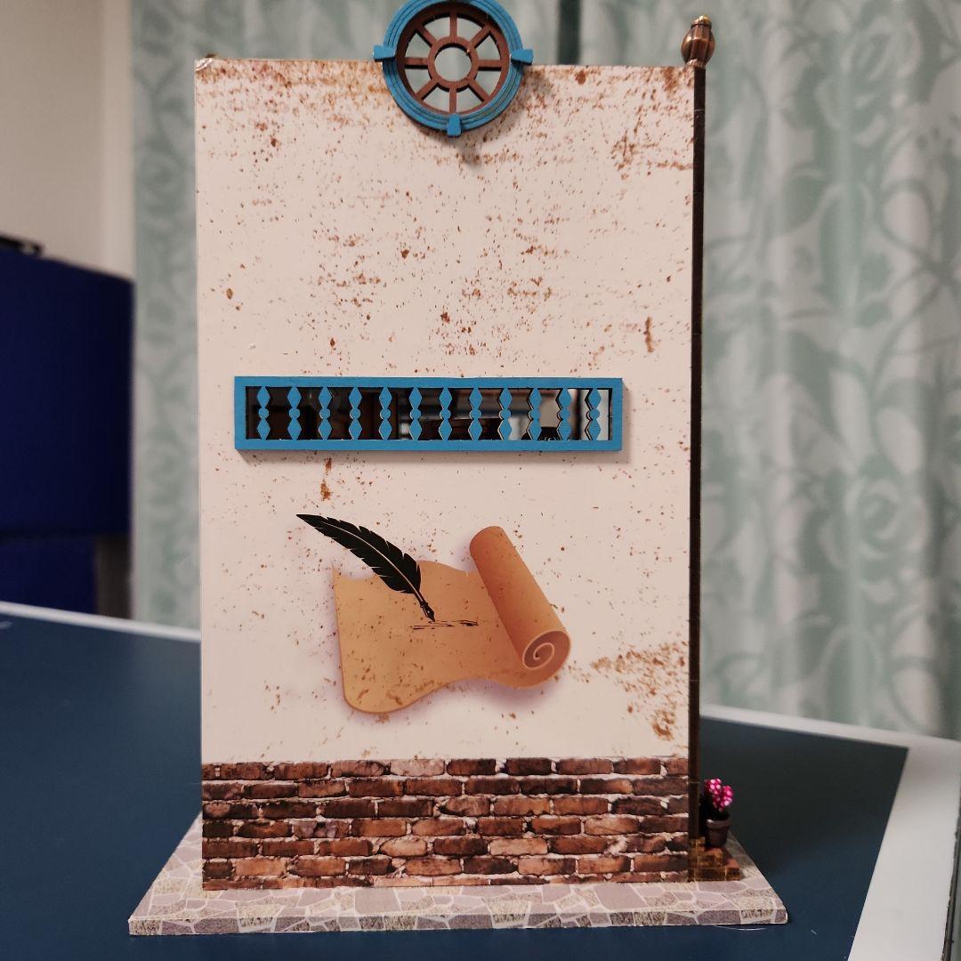 ミニチュアドールハウス　書店　本屋【完成品】