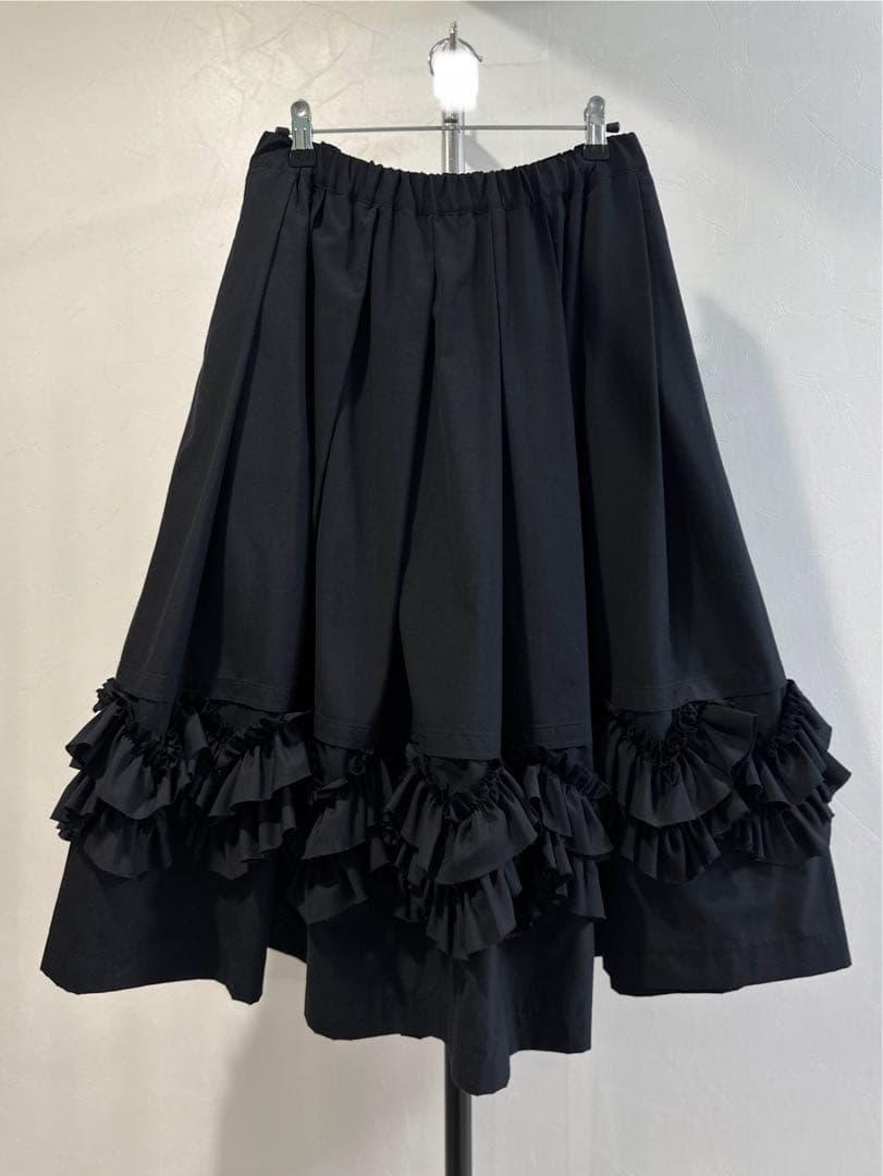 2022SS コムコム　コムデギャルソン　フリルスカート