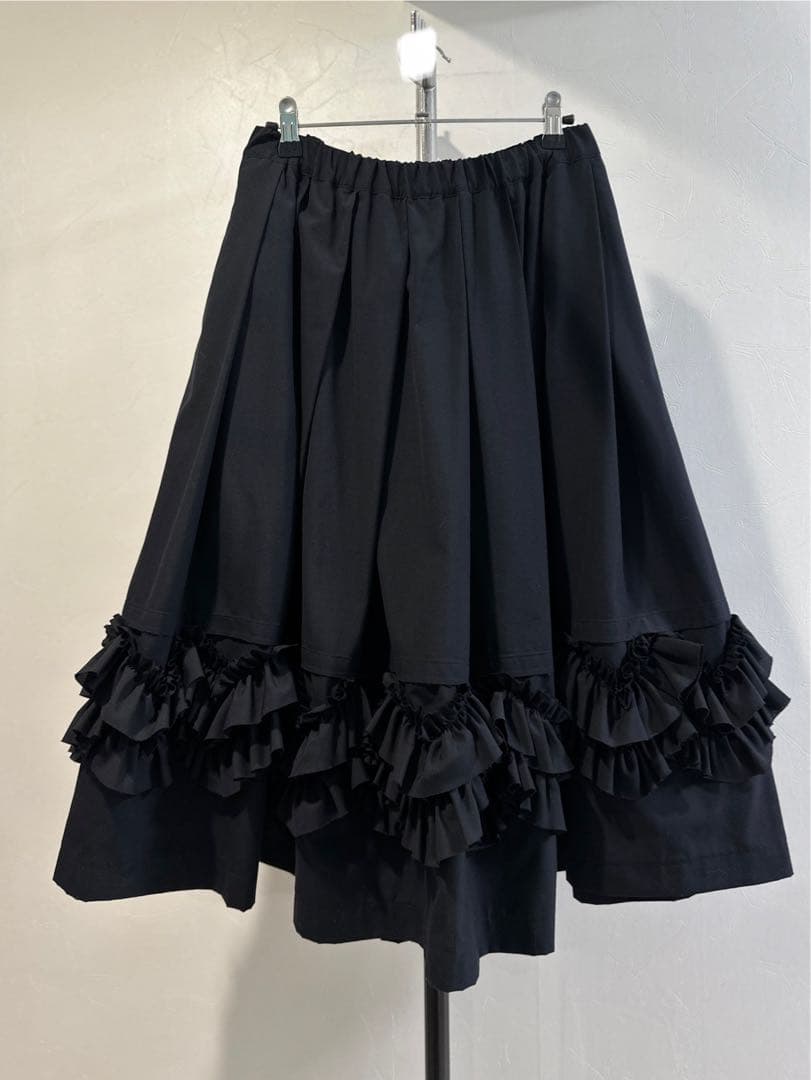 2022SS コムコム　コムデギャルソン　フリルスカート