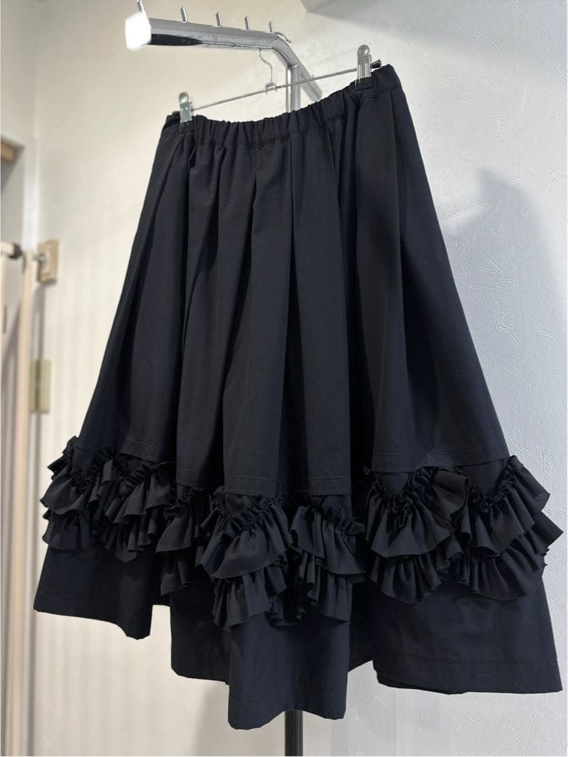 2022SS コムコム　コムデギャルソン　フリルスカート