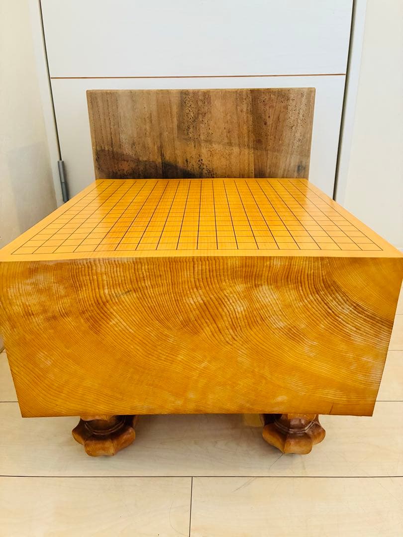 本榧　囲碁盤　6寸8分　6.8寸　前田榧碁盤店