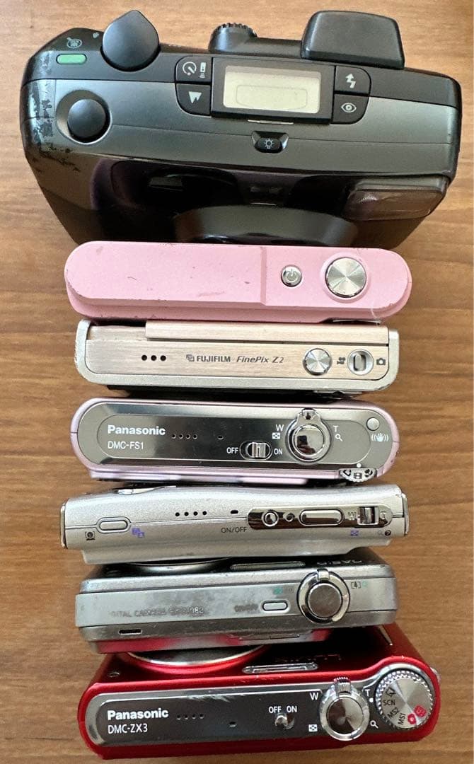 デジタルカメラ、いろいろまとめ 7台