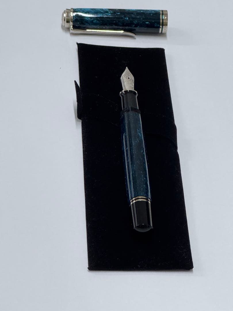 【超希少品】ペリカン　スーベレーン　M８０５　F　オーシャンスワール