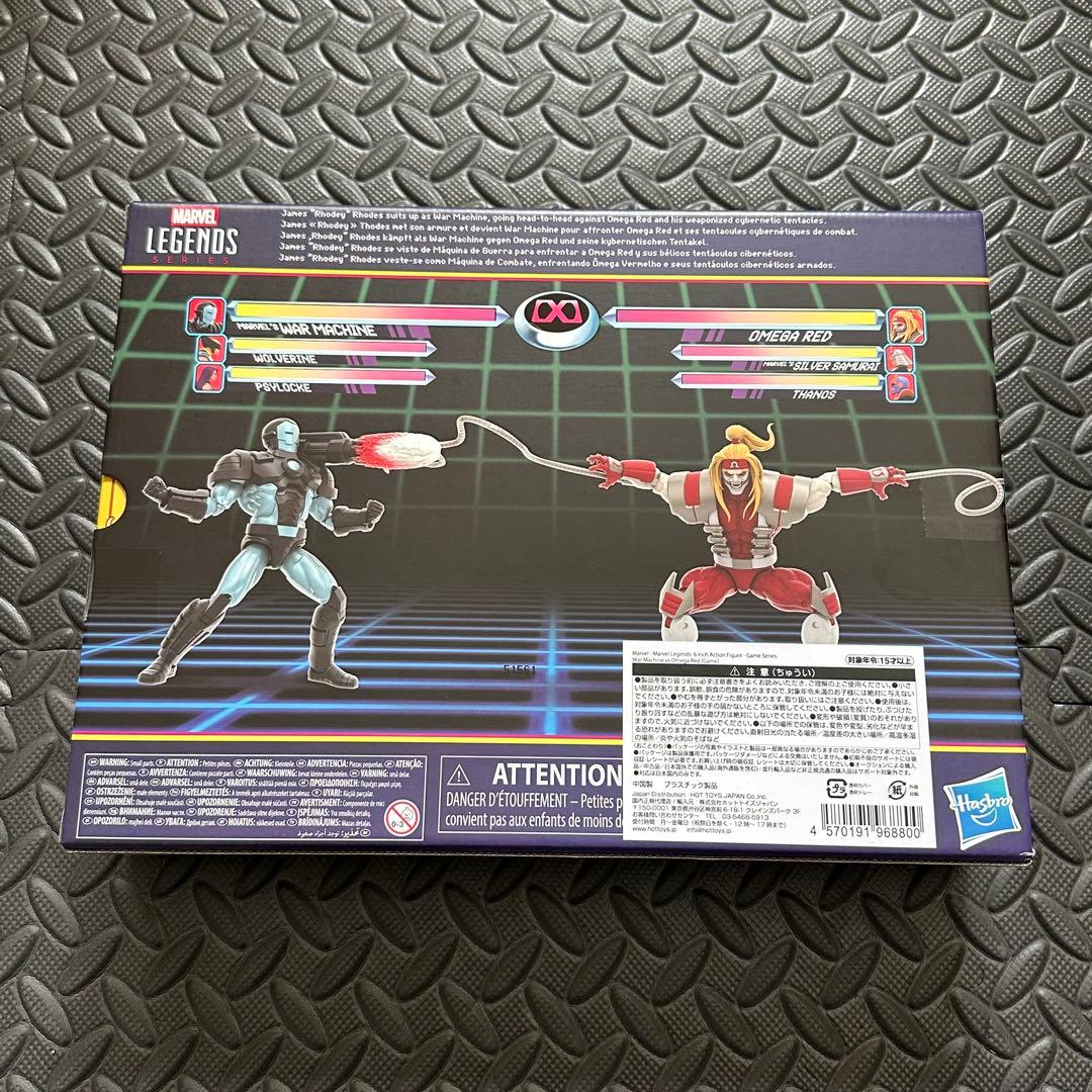 マーベルレジェンド ゲーマーバース ウォーマシンVSオメガレッド