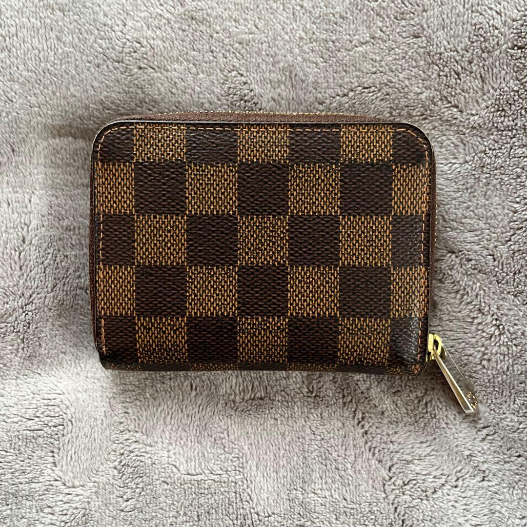 ルイヴィトン　ダミエ小銭入れ（ミニ財布）