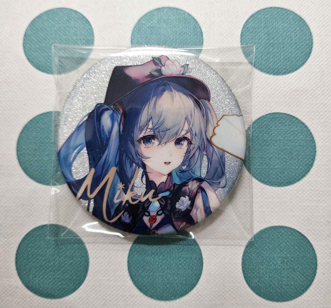 希少！ miku with you 2021　初音ミク　缶バッジ　海外限定