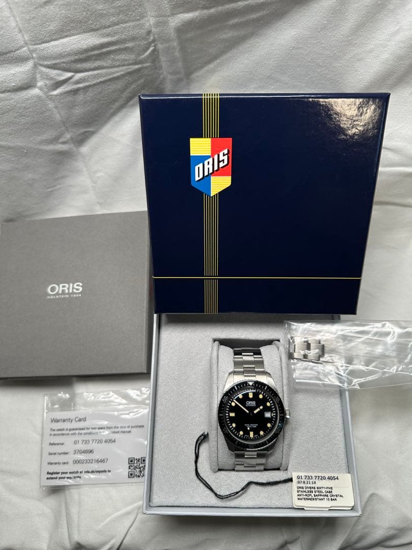 【権蔵】ORIS ダイバーズ65 01 733 7720 4054