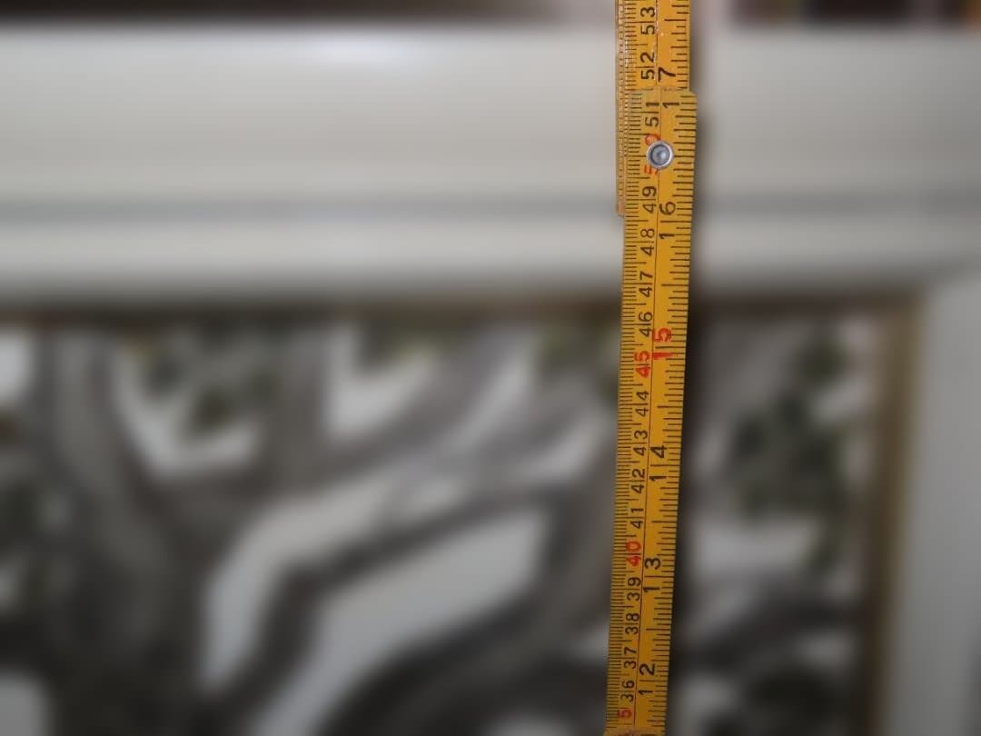 真作 熊谷榧 「パーパルの木の下で」 肉筆油彩　F8号 1987年制作