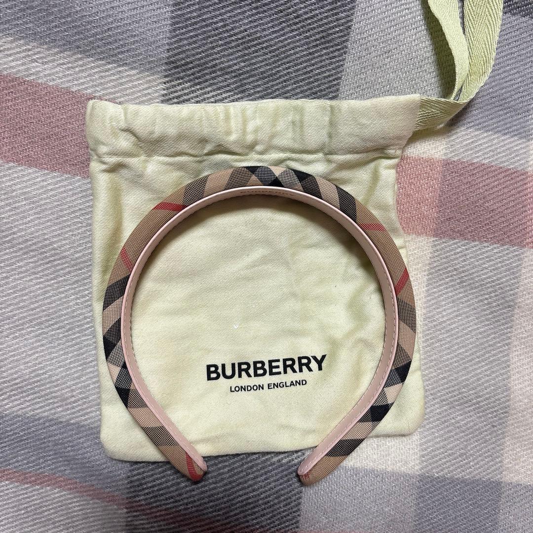 【最終お値下げ】BURBERRY　カチューシャ