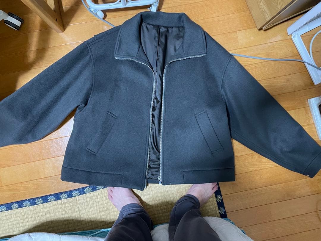 Lui's ルイス　ビーバーメルトンzipブルゾン