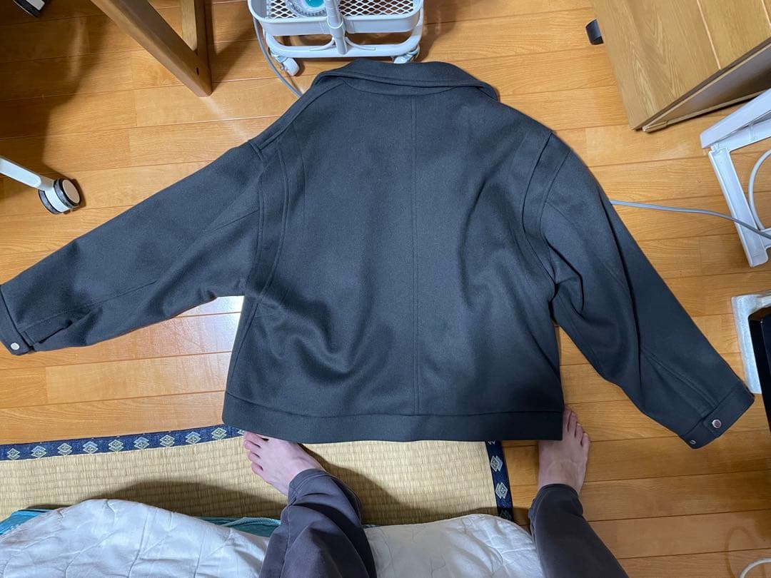 Lui's ルイス　ビーバーメルトンzipブルゾン