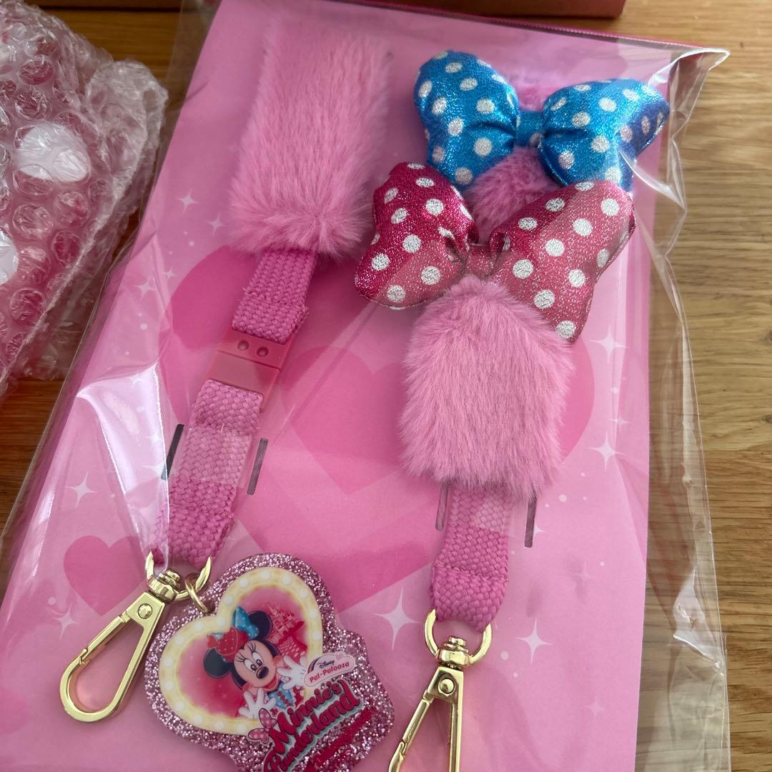 パルパルーザ ぬいぐるみチャーム ミッキー ハートフルリング スマホアクセサリー