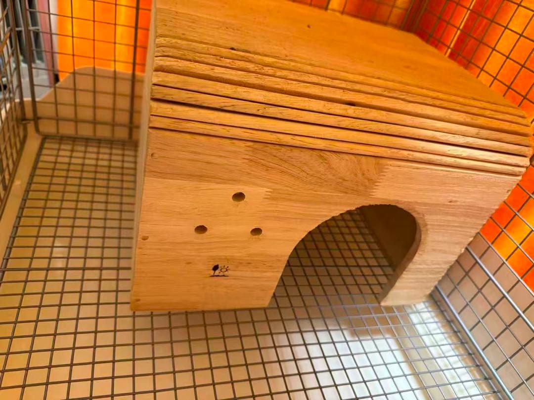 SANKO イージーホーム80 ローメッシュ ホワイト 小動物飼育用ケージ