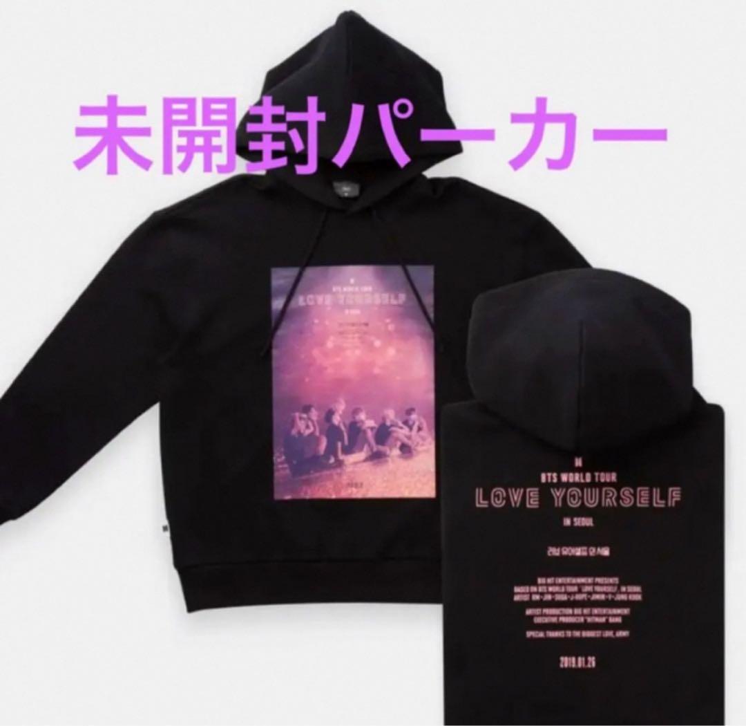 BTS Love yourself in ソウル映画　パーカー　フーディー未開封