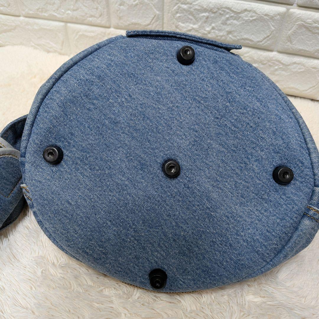 ルシアンエサヨ　タンブールインディゴブルー　斜めがけ　付属品セット