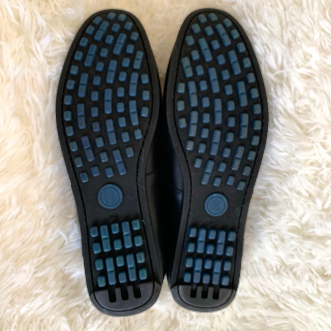 美品❣️ランバンオンブルー レザーシューズ スリッポン 26.5cm レザー