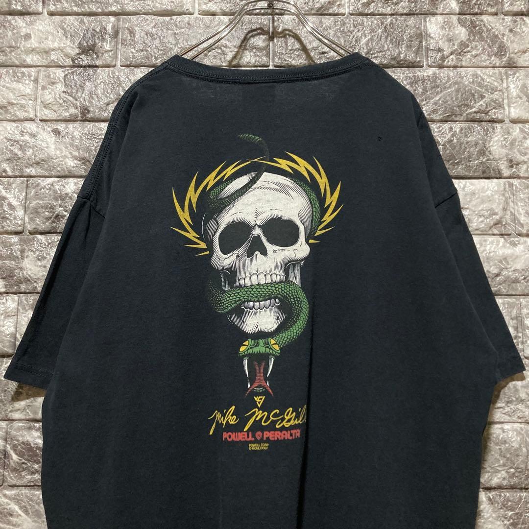 希少 POWELL Tシャツ MIKE MCGILL パウエルペラルタ XL