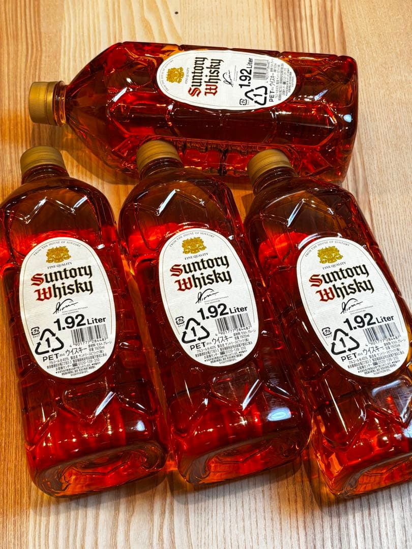 白角 希少終売 サントリーウイスキー 1.92リットル 4本セット