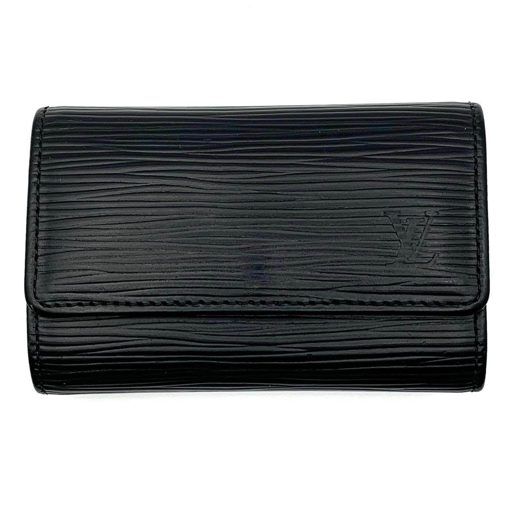 ルイヴィトン　キーケース　ブラック　エピ