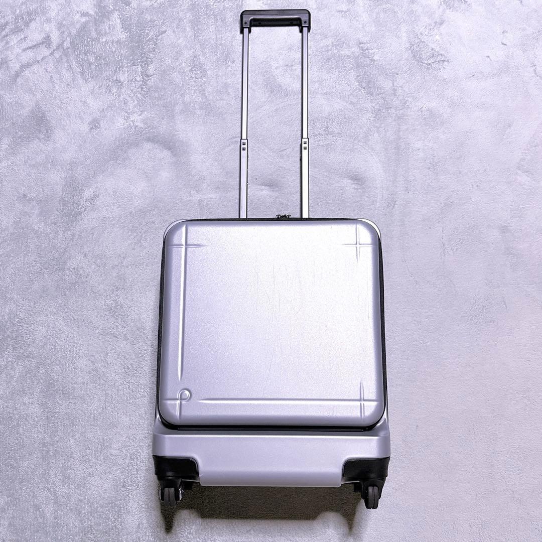 新モデル 42L【使用回数1回】プロテカ マックスパス3 シルバー 4輪